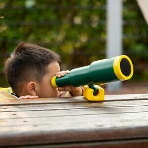 NIP Spimbey Telescope TURQUOISE GREY Playset Jungle Gym Accessory Kids Playhouse